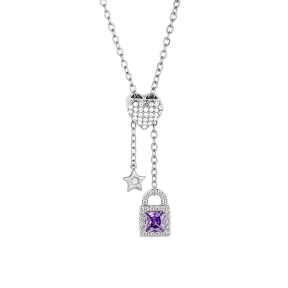 6N4004897bbpm-691  Chain length:48+5cm  Stainless Steel Necklace  NA0044
