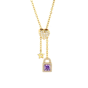 6N4004898bhio-691  Chain length:48+5cm  Stainless Steel Necklace  NA0044G