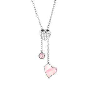 6N4004901bbov-691  Chain length:48+5cm  Stainless Steel Necklace  NA0046