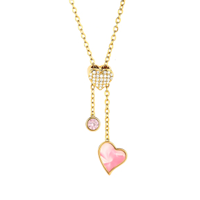 6N4004902vhha-691  Chain length:48+5cm  Stainless Steel Necklace  NA0046G