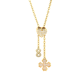 6N4004904bhii-691  Chain length:48+5cm  Stainless Steel Necklace  NA0047G