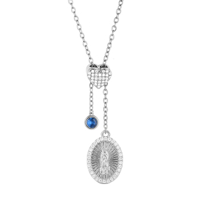 6N4004907abol-691  Chain length:48+5cm  Stainless Steel Necklace  NA0049