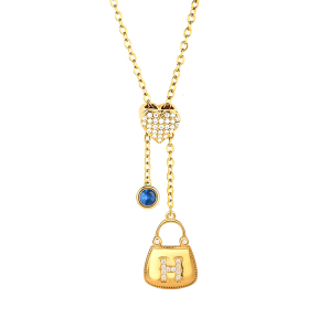 6N4004912bhbo-691  Chain length:48+5cm  Stainless Steel Necklace  NA0051G