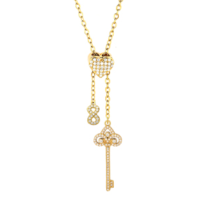 6N4004916ahjb-691  Chain length:48+5cm  Stainless Steel Necklace  NA0053G
