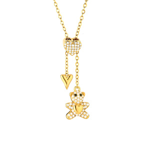 6N4004922bhjl-691  Chain length:48+5cm  Stainless Steel Necklace  NA0056G