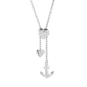 6N4004927bbpi-691  Chain length:48+5cm  Stainless Steel Necklace  NA0059