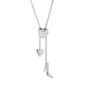 6N4004929abol-691  Chain length:48+5cm  Stainless Steel Necklace  NA0060