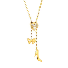 6N4004932vhha-691  Chain length:48+5cm  Stainless Steel Necklace  NA0061G