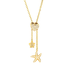 6N4004936bhii-691  Chain length:48+5cm  Stainless Steel Necklace  NA0063G