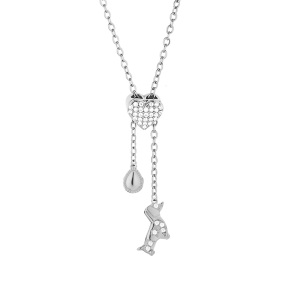 6N4004939bboi-691  Chain length:48+5cm  Stainless Steel Necklace  NA0065