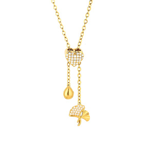6N4004942vhhl-691  Chain length:48+5cm  Stainless Steel Necklace  NA0066G