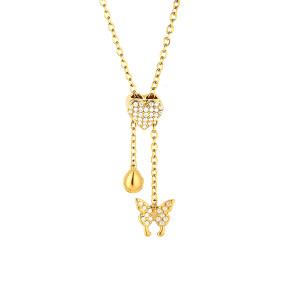 6N4004946vhha-691  Chain length:48+5cm  Stainless Steel Necklace  NA0068G