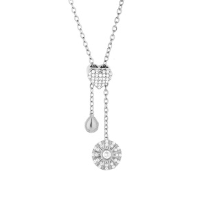 6N4004947vbpb-691  Chain length:48+5cm  Stainless Steel Necklace  NA0069