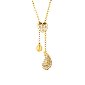 6N4004954bhhm-691  Chain length:48+5cm  Stainless Steel Necklace  NA0072G