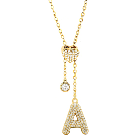 6N4004962bhio-691  Chain length:48+5cm  Stainless Steel Necklace  NA0076G