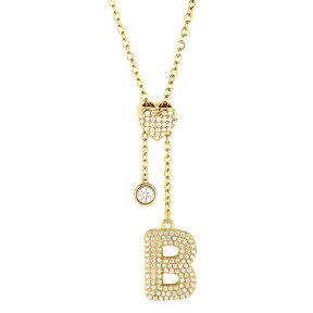 6N4004964bhio-691  Chain length:48+5cm  Stainless Steel Necklace  NA0077G