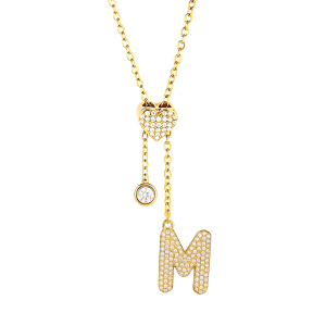 6N4004986bhio-691  Chain length:48+5cm  Stainless Steel Necklace  NA0088G