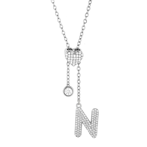 6N4004987bbpi-691  Chain length:48+5cm  Stainless Steel Necklace  NA0089