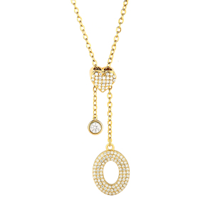6N4004990bhio-691  Chain length:48+5cm  Stainless Steel Necklace  NA0090G