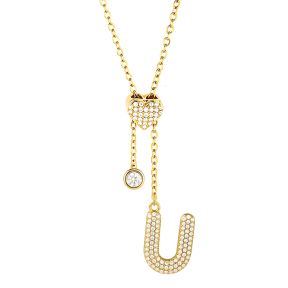 6N4005002bhio-691  Chain length:48+5cm  Stainless Steel Necklace  NA0096G
