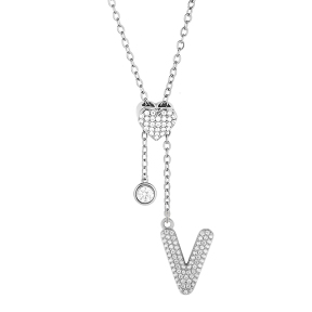 6N4005003bbpi-691  Chain length:48+5cm  Stainless Steel Necklace  NA0097