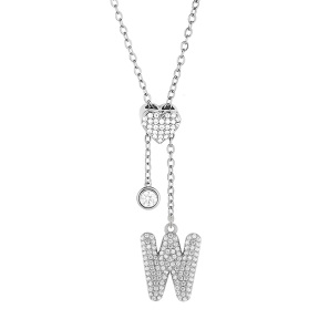 6N4005005bbpi-691  Chain length:48+5cm  Stainless Steel Necklace  NA0098