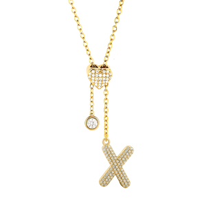 6N4005008bhio-691  Chain length:48+5cm  Stainless Steel Necklace  NA0099G