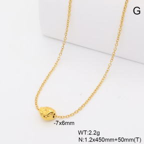 6N2005329baka-908  18K PVD  Stainless Steel Necklace
