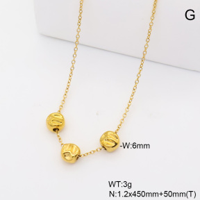 6N2005332vbnb-908  18K PVD  Stainless Steel Necklace