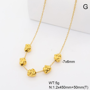 6N2005333bhva-908  18K PVD  Stainless Steel Necklace