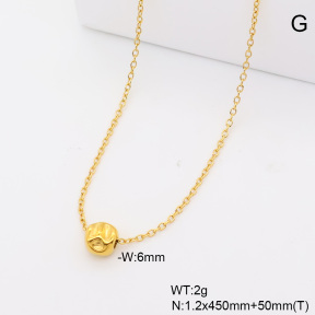 6N2005334baka-908  18K PVD  Stainless Steel Necklace