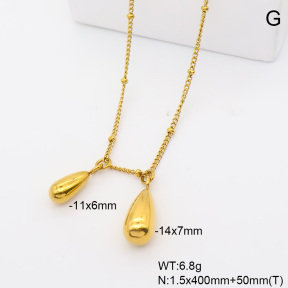 6N2005341vbnl-908  18K PVD  Stainless Steel Necklace