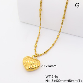 6N2005351vbmb-908  18K PVD  Stainless Steel Necklace