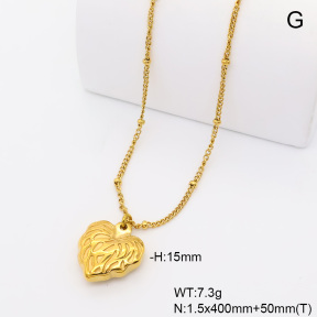 6N2005352vbmb-908  18K PVD  Stainless Steel Necklace