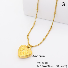 6N2005354vbmb-908  18K PVD  Stainless Steel Necklace