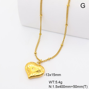 6N2005355vbmb-908  18K PVD  Stainless Steel Necklace