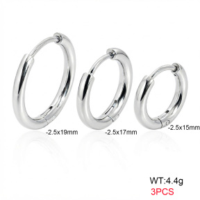 6E2007509aajl-900  316 SS  Stainless Steel Earrings