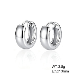 6E2007549bbln-G038  316 SS,Handmade Polished  Stainless Steel Earrings