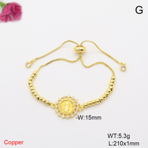 F6B407143ablb-L017  Fashion Copper Bracelet