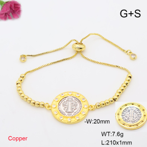 F6B407149bbml-L017  Fashion Copper Bracelet