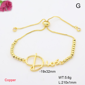 F6B407150ablb-L017  Fashion Copper Bracelet