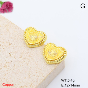 F6E200941baka-L017  Fashion Copper Earrings