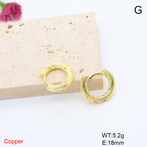 F6E200947baka-L017  Fashion Copper Earrings