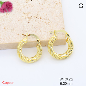 F6E200949baka-L017  Fashion Copper Earrings