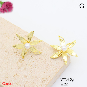 F6E302185baka-L017  Fashion Copper Earrings