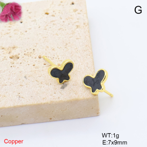 F6E302187baka-L017  Fashion Copper Earrings