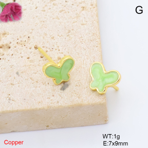 F6E302189baka-L017  Fashion Copper Earrings