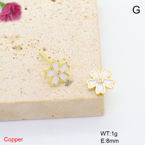 F6E302193baka-L017  Fashion Copper Earrings
