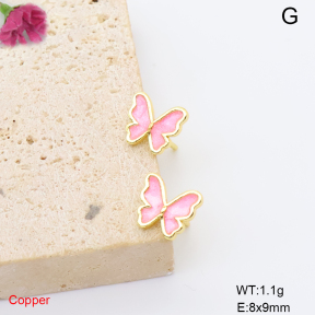 F6E302202baka-L017  Fashion Copper Earrings