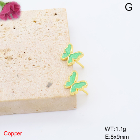 F6E302203baka-L017  Fashion Copper Earrings